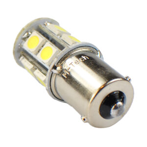 DÍÓÐUPERA 12V BA15S HVÍT 13X5050 LED
