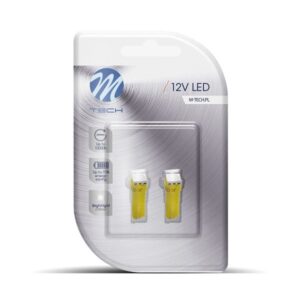 DÍÓÐUPERA 12V T5 W1,2W GULT