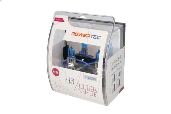 LJÓSAPERA 12V H3 55W ULTRA WHITE 2 STK