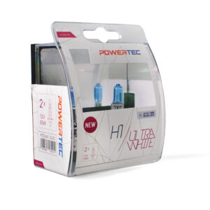 LJÓSAPERA 12V H1 55W ULTRA WHITE 2 STK