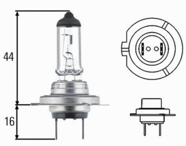 LJÓSAPERA 24V H7 70W HELLA
