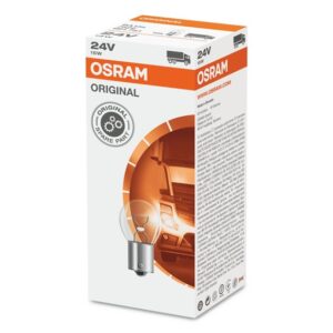 LJÓSAPERA 24V 15W BA15s OSRAM