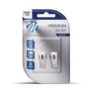DÍÓÐUPERA 12V W5W HVÍT STUNGIN