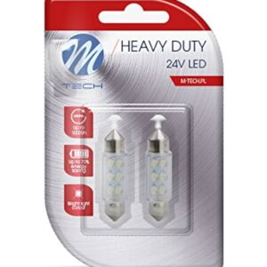 DÍÓÐUFLÖSKUPERA 24V HVÍT 41MM