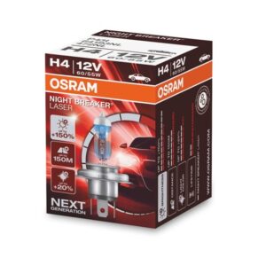 LJÓSAPERA 12V H4 NIGHT BREAKER LASER