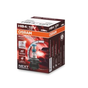 LJÓSAPERA 12V HB4 NIGHT BREAKER LASER
