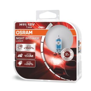 LJÓSAPERA 12V H11 NIGHT BREAKER LASER