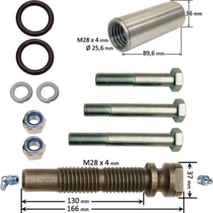 FJAÐRABOLTASETT SCANIA FRAMAN