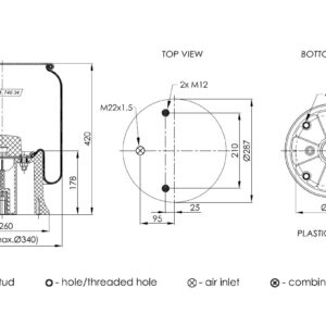 LOFTPÚÐI SAF 2924v