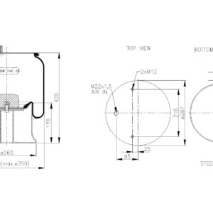LOFTPÚÐI SCHMITZ CARGOBULL