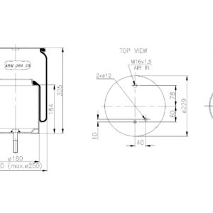 LOFTPÚÐI SCANIA AFTAN