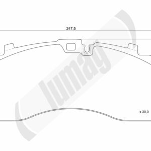 BREMSUKLOSSASETT SCANIA NÝJA