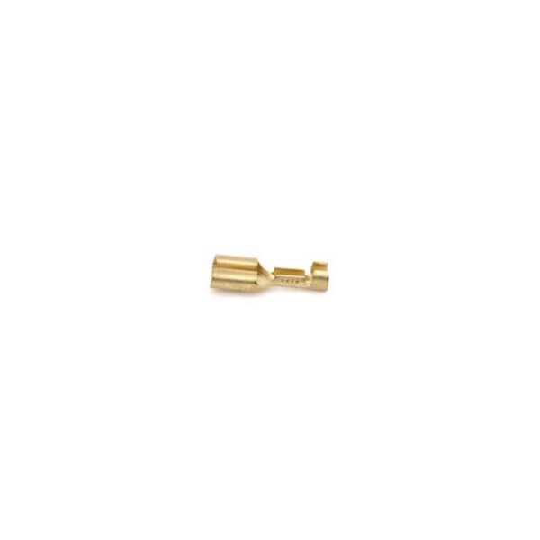 TENGISKÓR 6,3x0,8  1,0MM HÚN ÓEINANGRUÐ