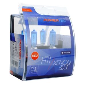 LJÓSAPERA 12V H11 55W XENON BLUE x2