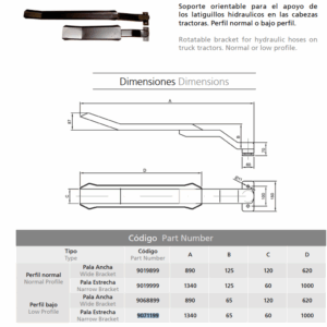 RÓLA FYRIR SLÖNGUR BREIÐ NORMAL PROFILE