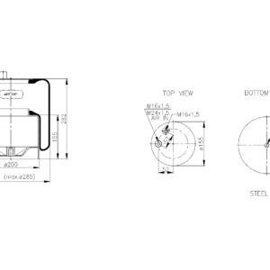 LOFTPÚÐI MERCEDES 4390