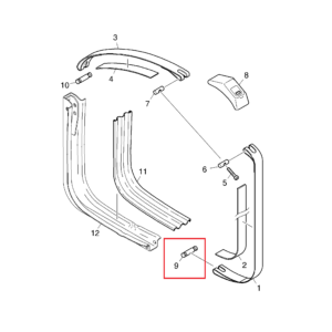 PINNI Í FESTIBAND Á HRÁOLÍUTANK SCANIA