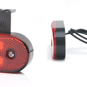 DÍÓÐUBREIDDARLJÓS RAUTT SPORÖSKJULAGAÐ