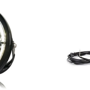 DÍÓÐUKASTARI 50W M/PARKLJÓSI HRING+ÞVERT