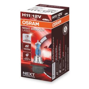 LJÓSAPERA 12V H11 NIGHT BREAKER LASER