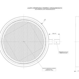 INNILJÓS DÍÓÐU 24V 145LM Ö-58MM