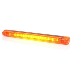 DÍÓÐUBLIKKLJÓS 238X21X21 GULT 12-24V