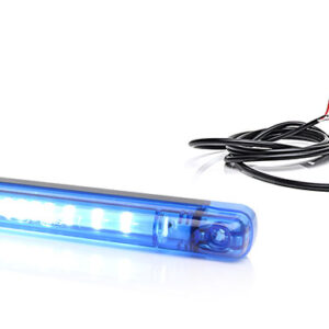 DÍÓÐUBLIKKLJÓS 238X21X21 BLÁTT 12-24V