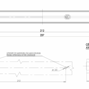 STEFNULJÓS DÍÓÐU 238X21X25MM 12-24V