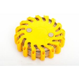 BLIKKLJÓS BATTERÍS GULT BLIKK