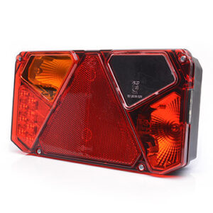 AFTURLJÓS VINSTRA M/ÞRÝHYRNINGI PERU/LED