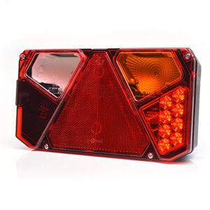 AFTURLJÓS HÆGRA M/ÞRÝHYRNINGI PERU/LED