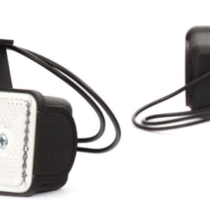 DÍÓÐUBREIDDARLJÓS HVÍTT 109X49 M/FESTING