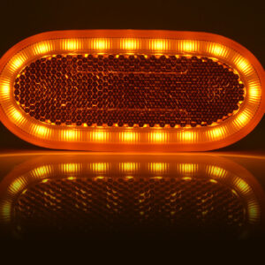 DÍÓÐUHLIÐARLJÓS GULT SPORÖSKJULAGAÐ