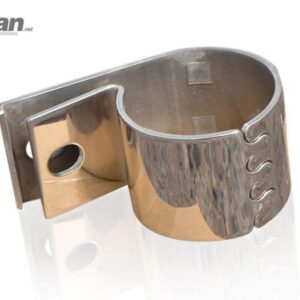 KASTARAFESTING Á LJÓSABOGA 63MM KRÓM