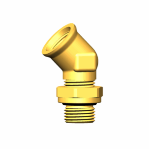 HNÉ 45° M16 X 1,5 - M16 X 1,5 KOPAR M/RÓ