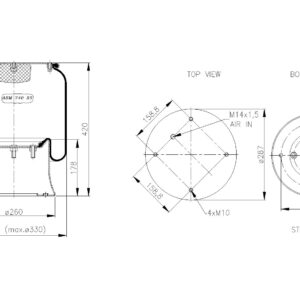 LOFTPÚÐI SCANIA 3 SERÍA E-2