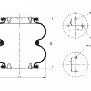 LOFTPÚÐI TVEGGJA BELGJA SAF GÖT Á MIS