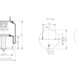 LOFTPÚÐI VOLVO FRAMAN