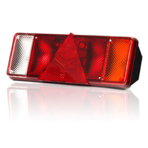 AFTURLJÓS HÆGRA M/ÞRÝHYRNINGI PERU/LED