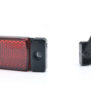 DÍÓÐUBREIDDARLJÓS RAUTT M/FESTINGU