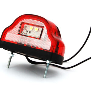 NÚMERSLJÓS DÍÓÐU 101 X 59 X 60MM RAUTT