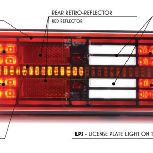 AFTURLJÓS DÍÓÐU P/B/ST/Þ/BAKK