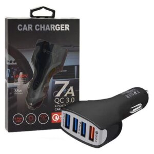 HLEÐSLUTÆKI Í VINDLAKVEIKJARA 4XUSB