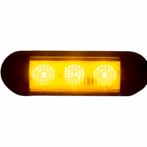 DÍÓÐUBLIKKLJÓS GULT 3 DÍÓÐUR SVÖRT HLÍF