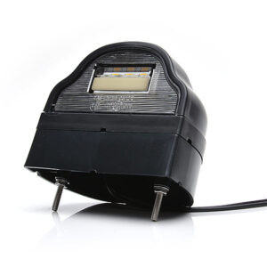 NÚMERSLJÓS 101 X 59 X 60 MM BLACK 3 LED