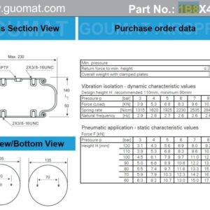 LOFTPÚÐI EINNA BELGJA LYFTUPÚÐI