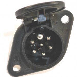 TENGILL 7 PINNA N 24V HÚN M/LOKI PLAST