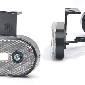 DÍÓÐUBREIDDARLJÓS HVÍTT SPORÖSKJULAGAÐ