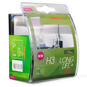 LJÓSAPERA 24V H3 LONG LIFE  2 STK