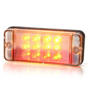 AFTURLJÓS GLÆRT 12-24V P/B/S 108X47X23